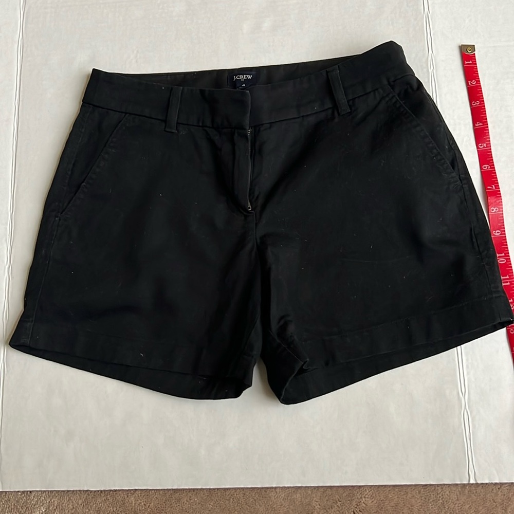 J Crew Classic Cotton Chino Shorts EUC